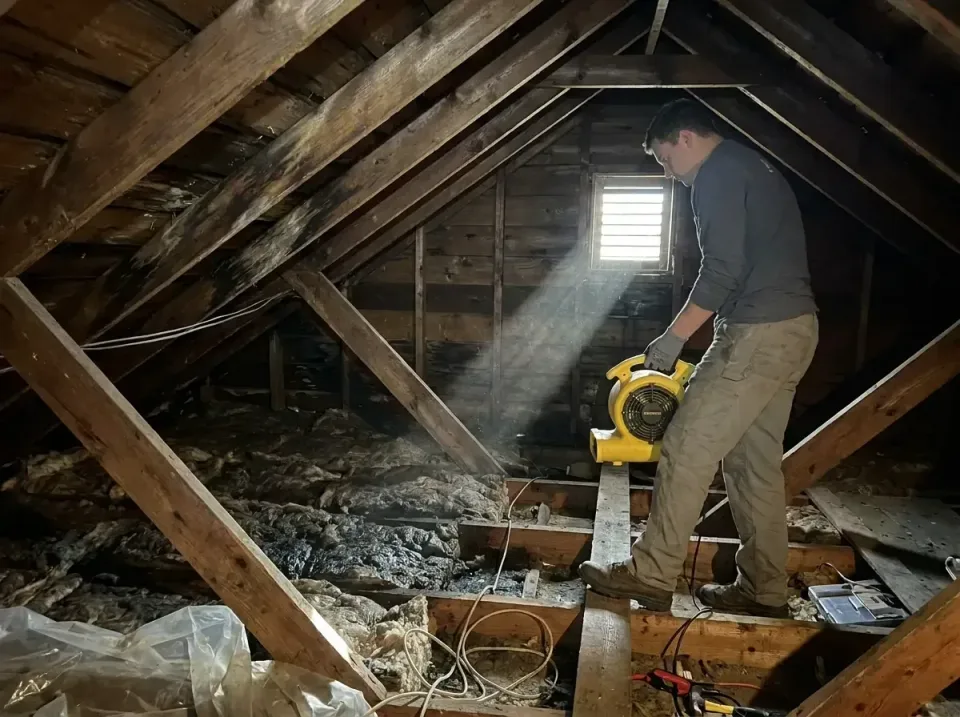 attic-water-damage-drying-proc-007 — frequently asked questions, Emergency Water Extraction & 24/7 Flood Response in Deephav…